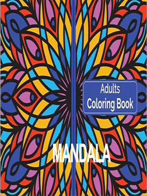 Adult Mandala Coloring Book Vol 6 (50 Pages)