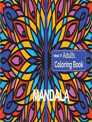 Adult Mandala Coloring Book Vol 7 (50 Pages)